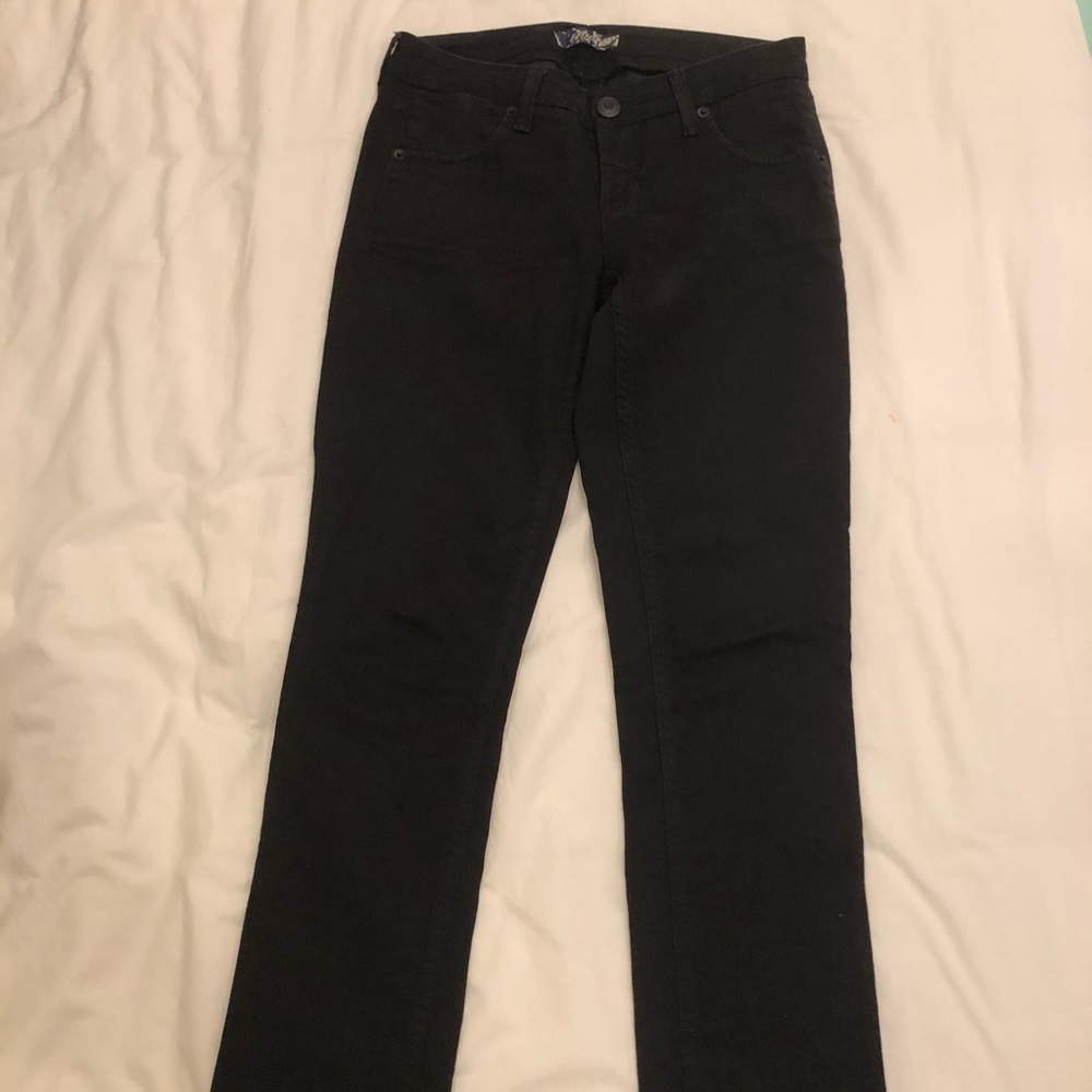 black HUDSON skinny jeans